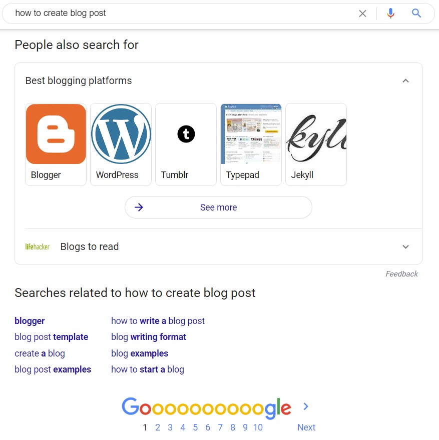 google-keyword-search